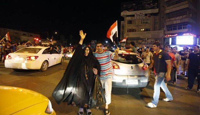 جشن پیروزی اهالی آمرلی + عکس