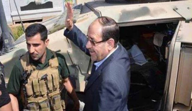 Maliki visits liberated Amerli, vows Iraq will be 'graveyard' for ISIL terrorists