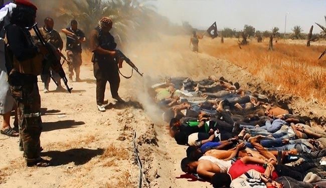 ISIL mass murdered  800 Iraqi soldiers: HRW