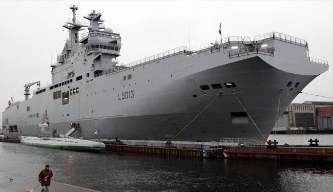 France refuses to deliver warships to Russia over Ukraine