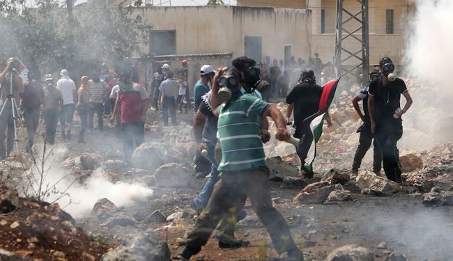 حمله نظامیان صهیونیست به فلسطینیان کرانه باختری