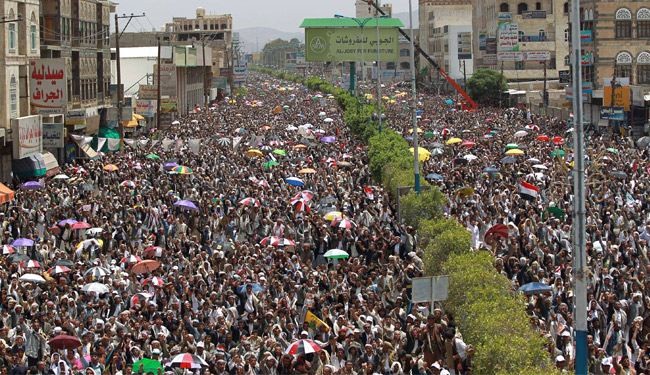 تصعيد وتظاهرات حاشدة لحركة انصار الله ضد الحكومة