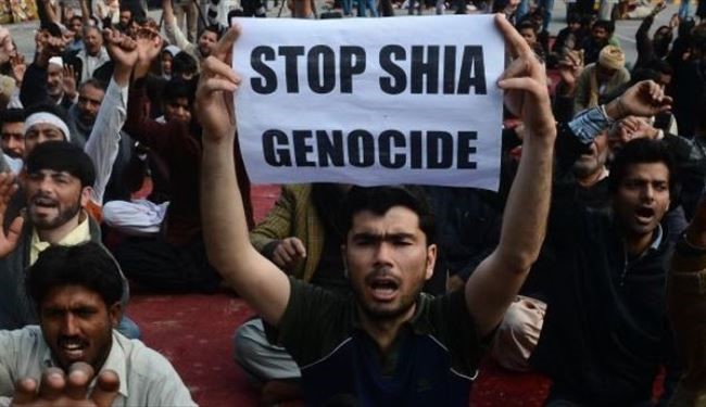 Pakistani protesters slam Shia killings