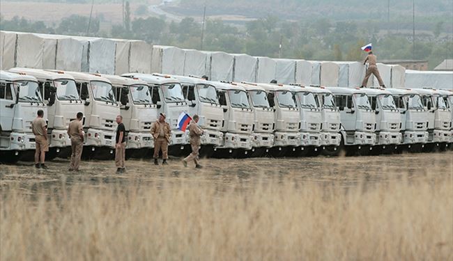 Russia’s 2nd Ukraine aid convoy of 200 trucks arrives in Lugansk