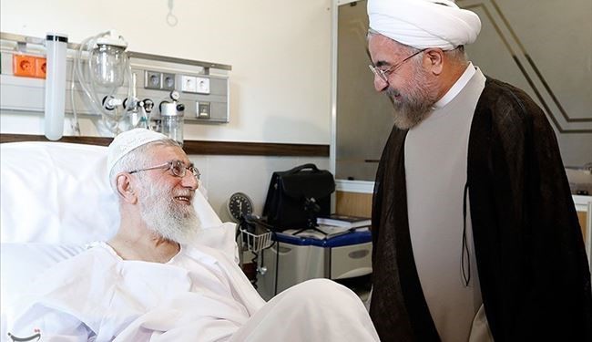 Photos: Iran’s President Visits Leader again at Hospital