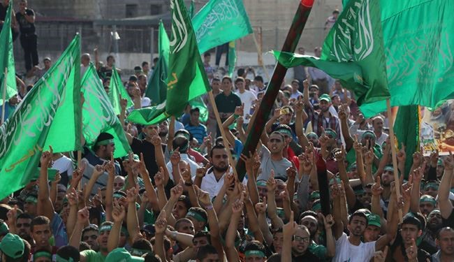 حمایت مردم فلسطین ازحمله موشکی به صهیونیست ها