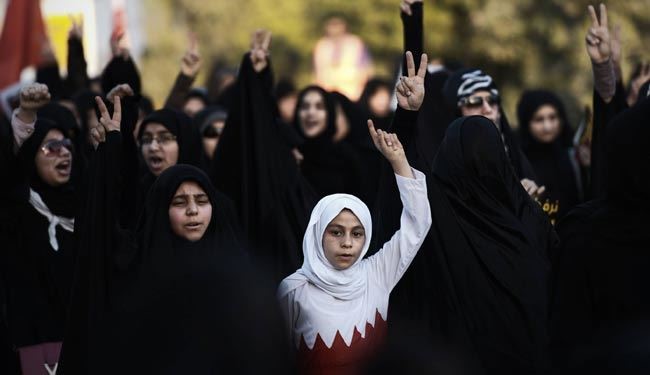 تظاهرات گسترده مردم بحرین ضد آل خلیفه + عکس