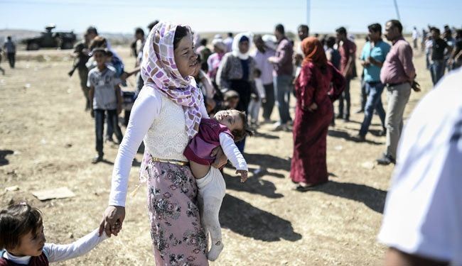 70 الف كردي سوري فروا الى تركيا خلال 24 ساعة