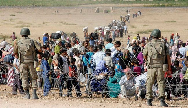 الامم المتحدة: مئة الف كردي فروا من سوريا الى تركيا