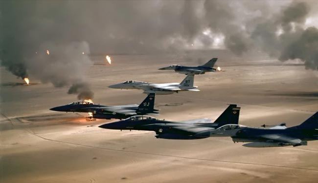 30 غارة جوية على الاقل على أهداف داعش في دير الزور