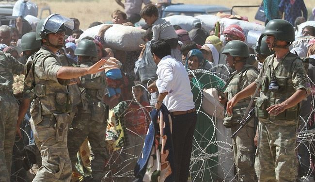 عبور 130 هزار آواره کرد سوریه از مرز ترکیه