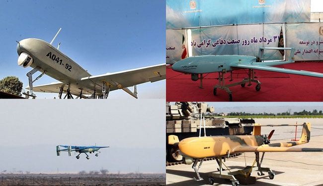 بالصور..انواع للطائرات الايرانية بدون طيار