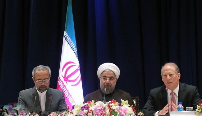 الرئيس روحاني: التهديدات الموجهة الى ايران عقيمة