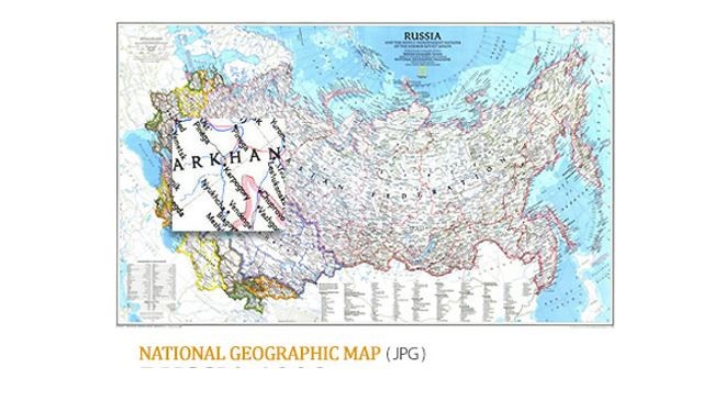 دانلود نقشه روسیه