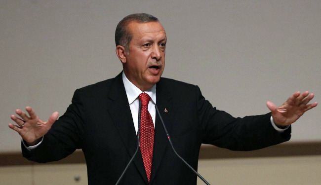 اردوغان: تركيا لا يمكنها البقاء خارج المعركة ضد 