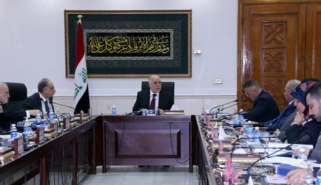 مجلس الوزراء العراقي يخول العبادي تأمين متطلبات الحشد الشعبي
