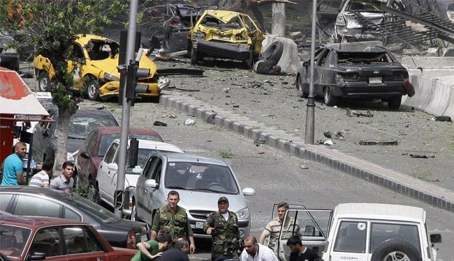 ده‌ها کشته و مجروح بر اثر انفجار تروریستی در حمص