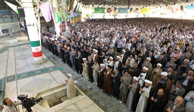 خطيب صلاة العيد بطهران: الحج اسير بأيدي الوهابيين