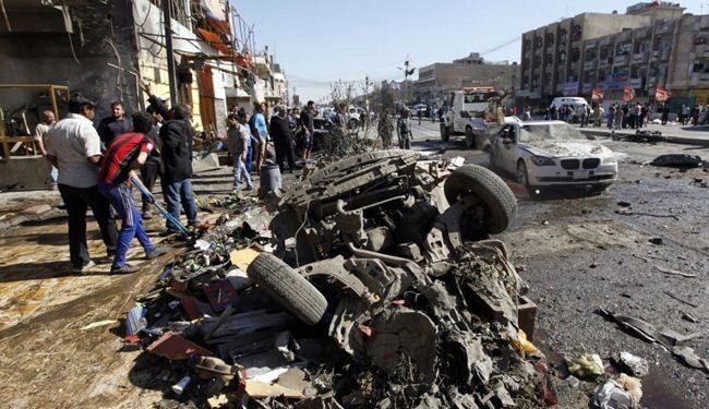 مصرع العشرات من المدنيين في سلسلة تفجيرات بالعاصمة بغداد