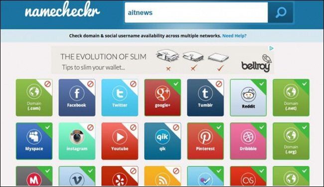موقع للبحث عن أسماء محددة على مختلف الشبكات الاجتماعية
