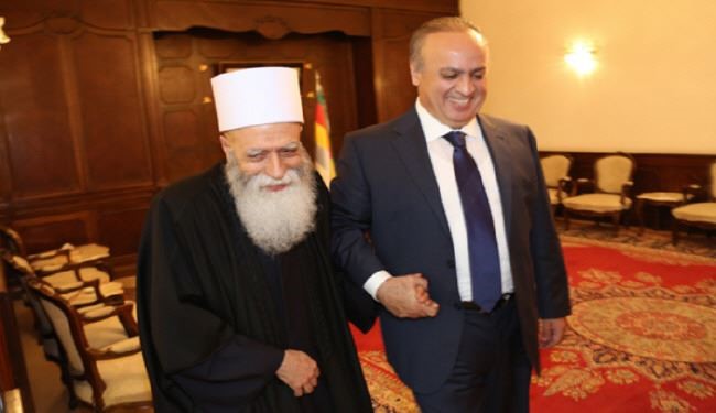 درخواست شیوخ دروزی لبنان از حزب الله