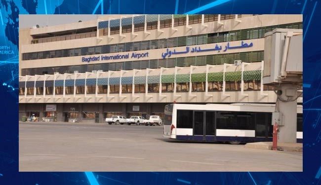 فرودگاه بین المللی بغداد آرام است