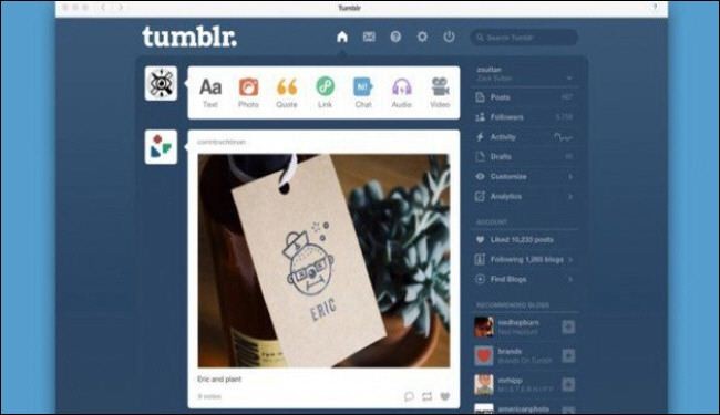 منصة tumblr تطلق تطبيقها الخاص بنظام تشغيل OS X Yosemite