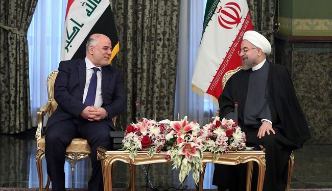 روحاني: ايران ستبقى حتى النهاية الى جانب العراق في محاربة الارهاب