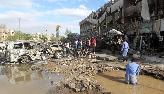 28  قتيلا على الأقل بتفجير سيارتين مفخختين في بغداد
