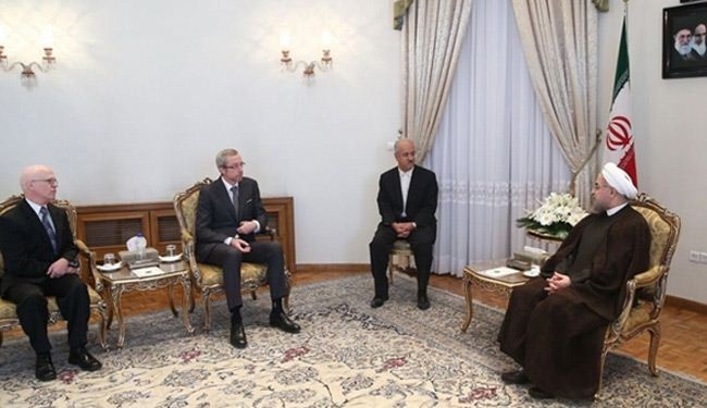 روحاني: فتوى قائد الثورة اهم ضمانة على سلمية برنامج ايران النووي