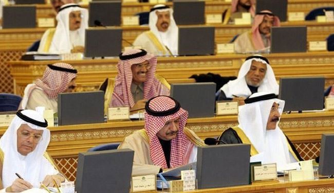 شیوۀ عجیب برای تایید مصوبات مجلس عربستان