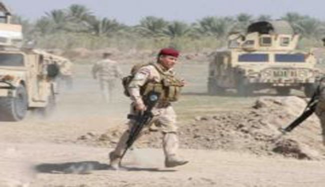 مقابله نیروهای امنیتی عراق با داعش در الضلوعیه