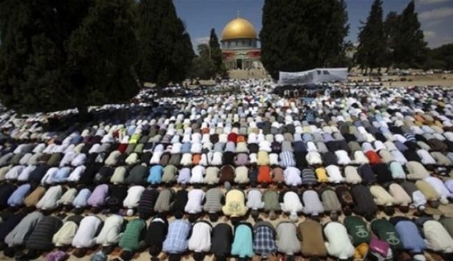 السماح للمسلمين من كل الاعمار بالصلاة في الاقصى اليوم