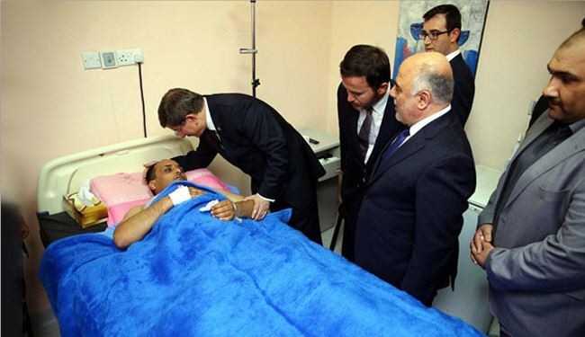 موكب رئيس الوزراء التركي يتعرض لحادث سير في بغداد
