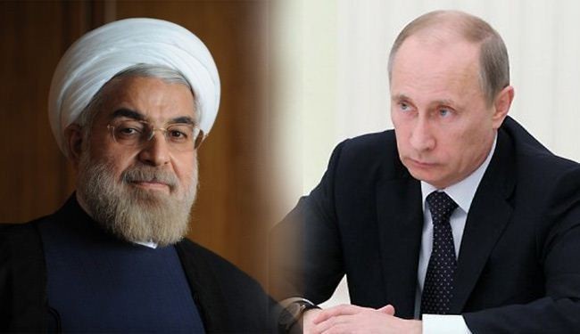 الرئيس روحاني وبوتين يبحثان اليوم هاتفيا سير المفاوضات النووية