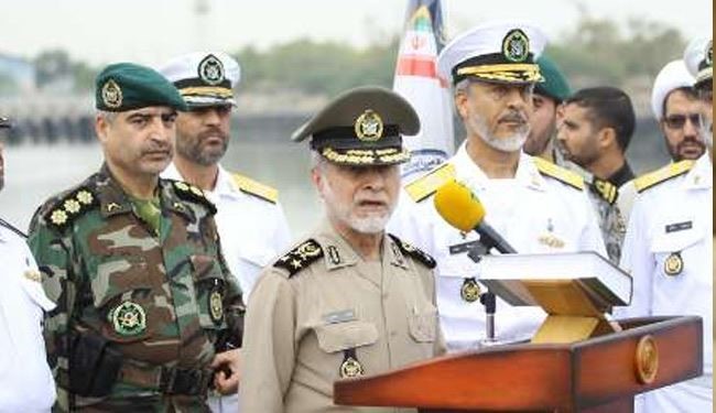 اللواء صالحي: ايران متواجدة في المياه الدولية بالاعتماد على نفسها