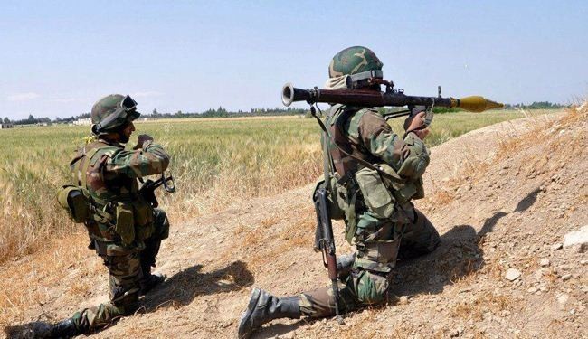 الجيش السوري يتصدى للمسلحين بداريا ويقصفهم بحلب