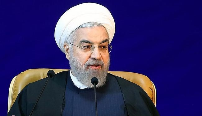 الرئيس روحاني يدعو لتفاهم اقليمي لمحاربة 