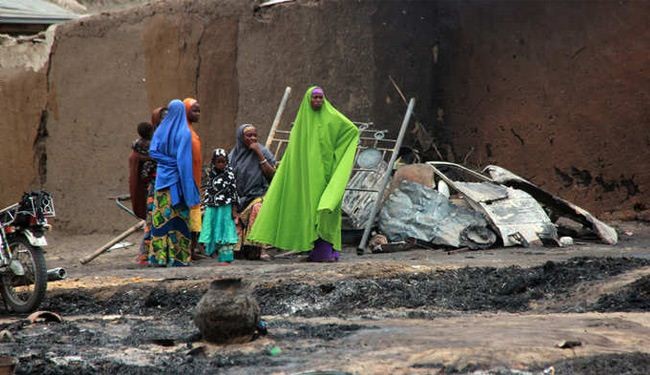 بوكو حرام تحرق قرية وتختطف 185 شخصا معظمهم نساء وأطفال