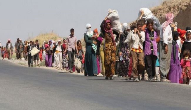 Iraq Peshmerga Forces Deliver Aid to Mount Sinjar