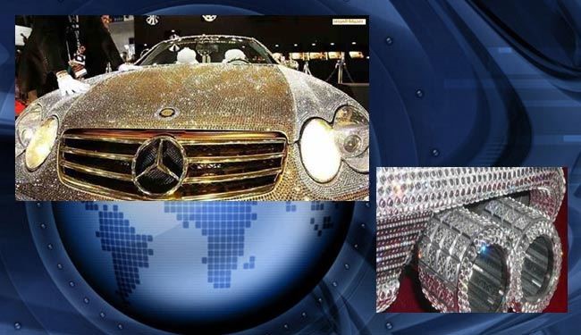 گران ترین خودروی جهان زیر پای ولید بن طلال + عکس