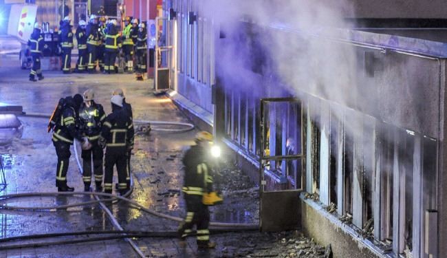 Arson attack in Sweden, injuring at least five people