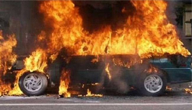انفجار سيارة مفخخة امام مبنى الأمن الدبلوماسي الليبي بطرابلس