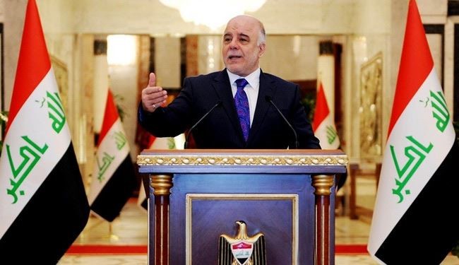 العبادي يؤكد وقوف العالم الى جانب العراق في حربه ضد الإرهاب
