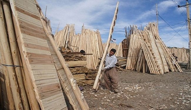تحويل النفایات الزراعية والصناعية إلی الخشب في إیران