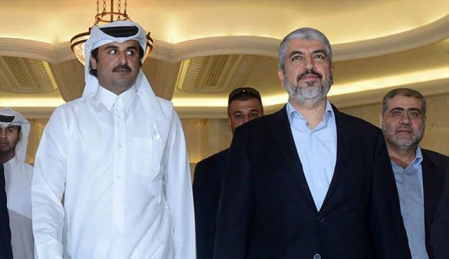 تقارير متضاربة عن قيام قطر بابعاد مشعل وقيادات إخوانية