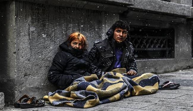 Syrian Refugees' Hard Winter Situation in Istanbul