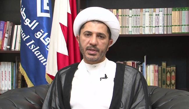 ما هي الرسالة التي وجهها الشيخ سلمان للشعب البحريني ؟