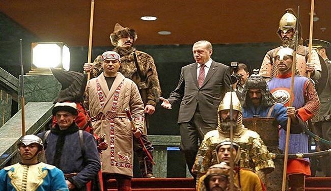 Erdogan's Grand Ceremony for Abbas, Representing Empires of Turkey’s History+ Photos