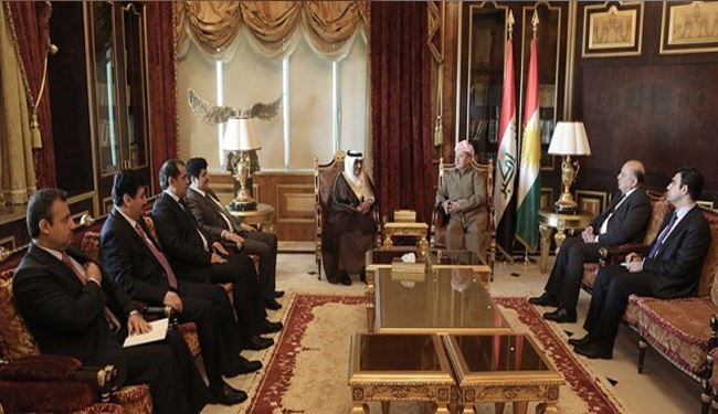 گسترش روابط عربستان با کردستان عراق